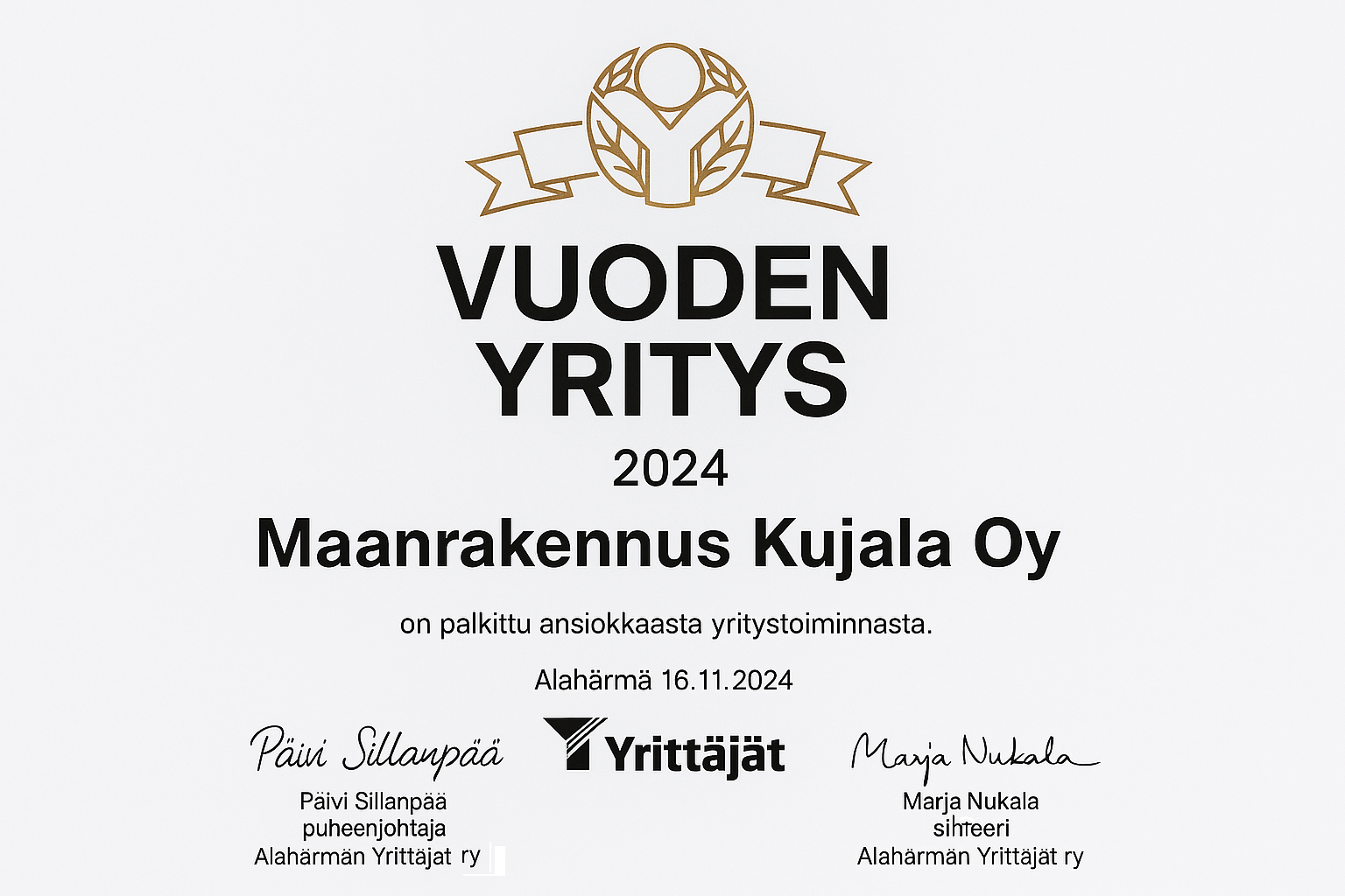 Vuoden Yritys